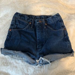 Wrangler high waisted shorts